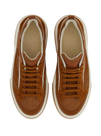 Salvatore Ferragamo - Men's Cassina Quilted Leather Low-top Sneakers