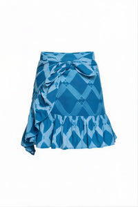 Coniglio - Short Ruffle Power Pareo Skirt