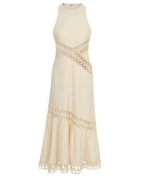 Rivir - Women's Midi Dress With Trim