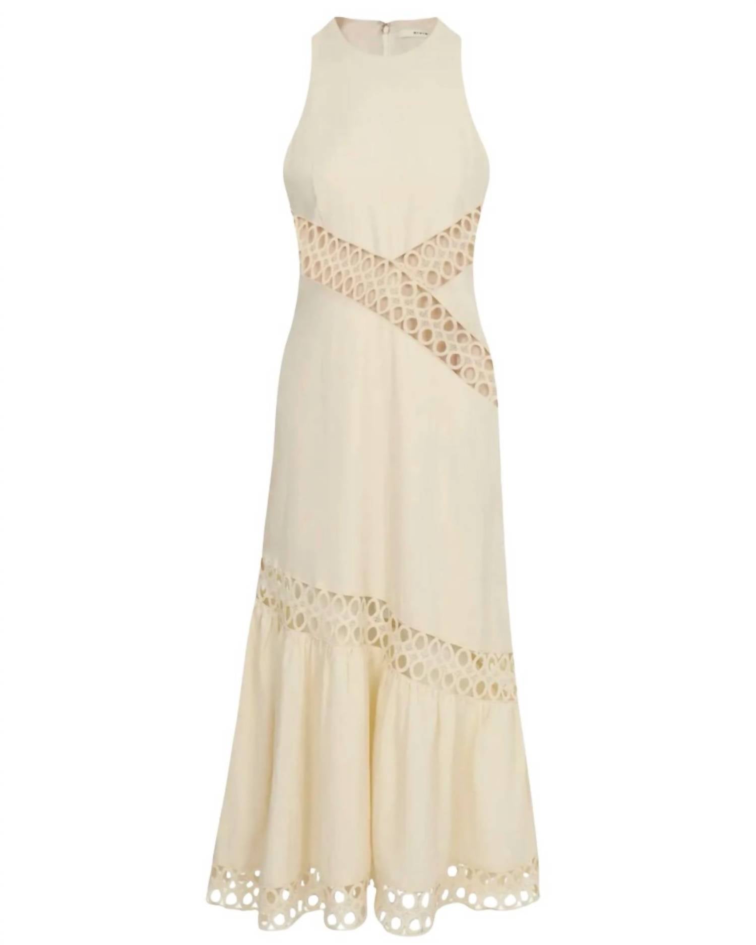 Rivir - Women's Midi Dress With Trim
