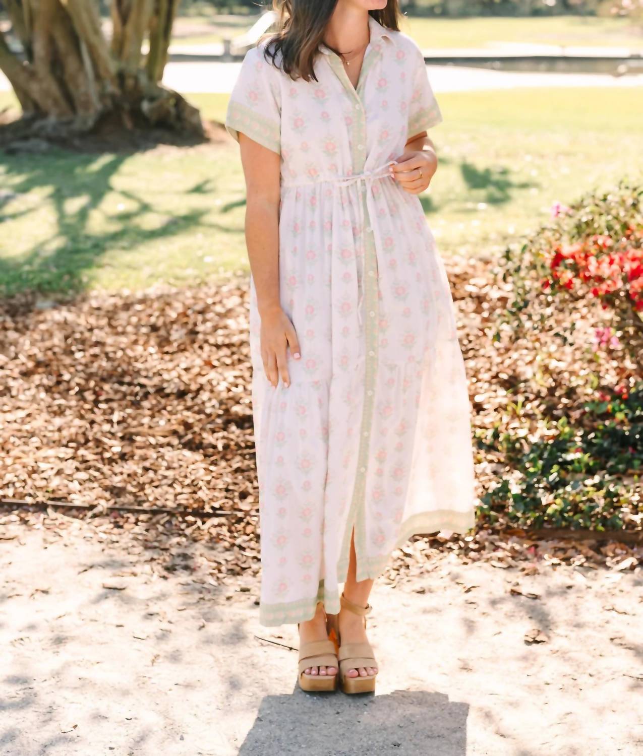 Marigold - Belle Button Down Dress