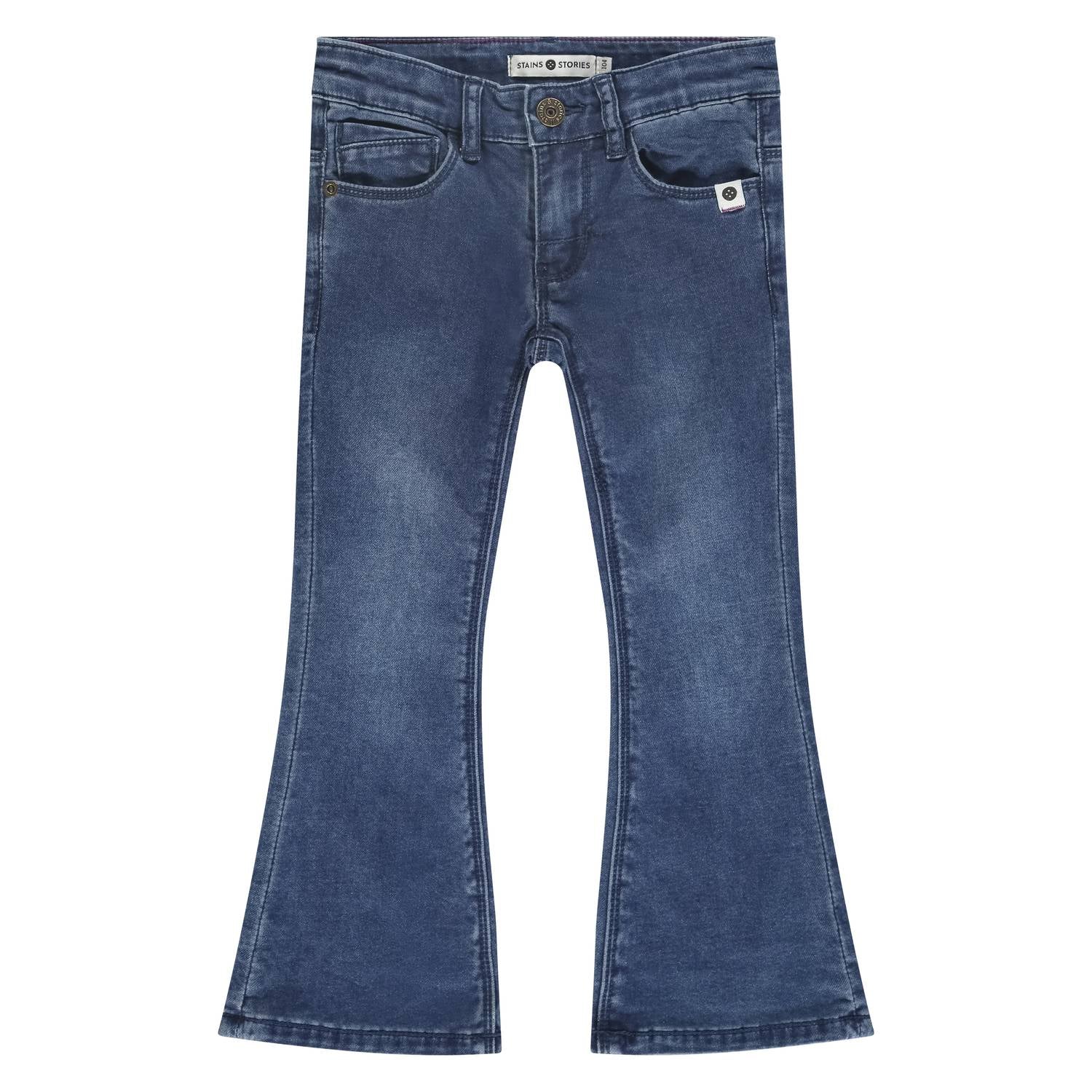 Babyface - Girl's Flared Denim Pants