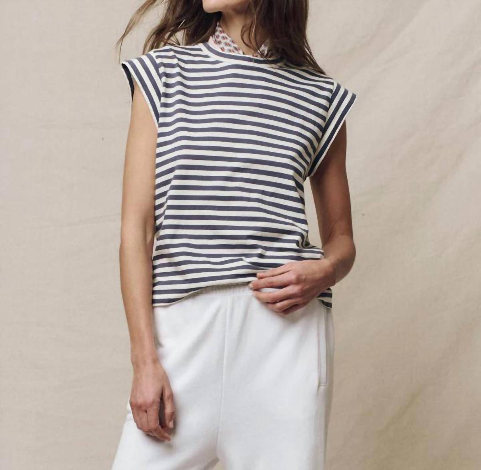 The Great. - Women's The Peak Shoulder Tee