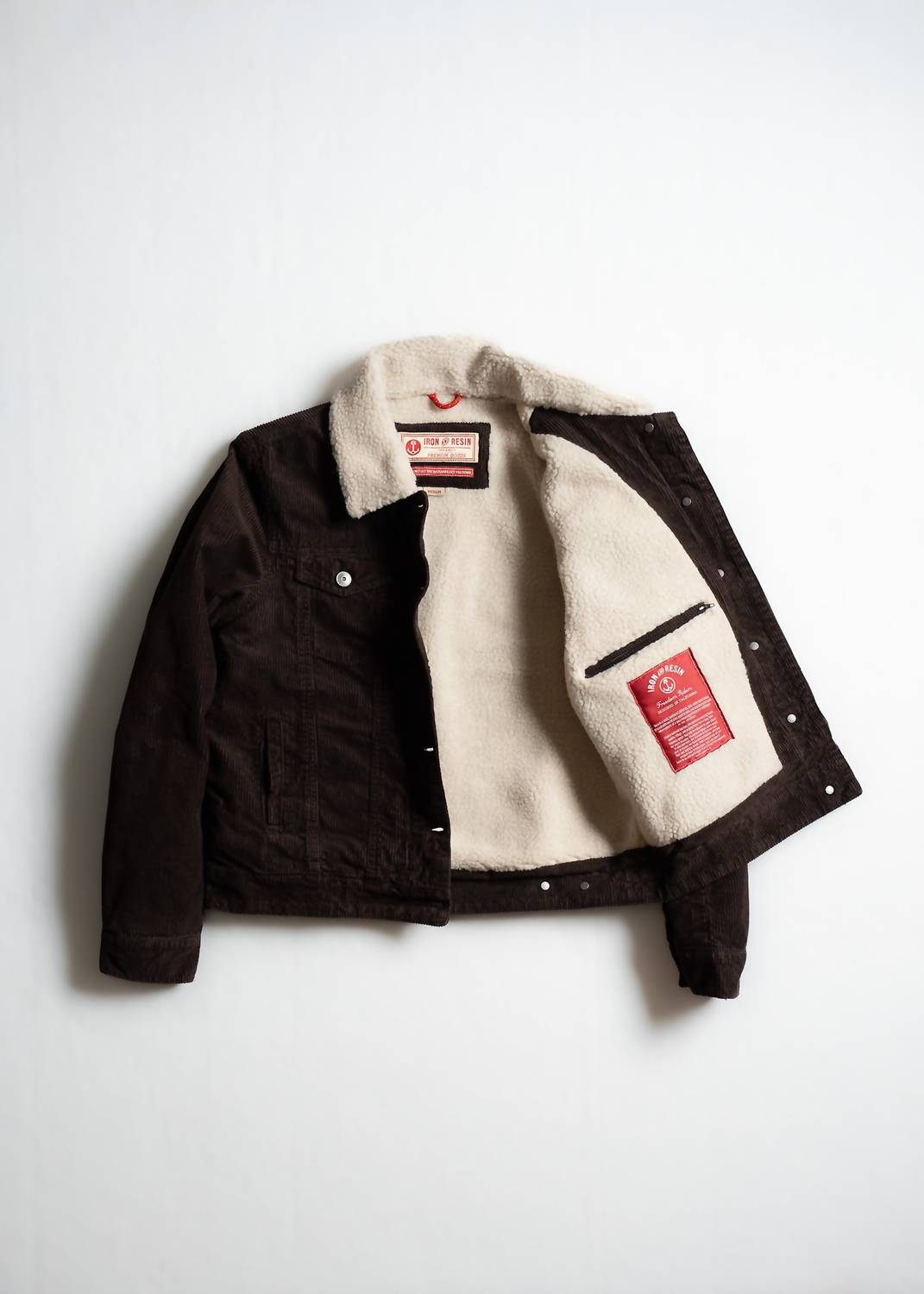Iron & Resin Oakley Coduroy Jacket in black - women's jacket - view 4