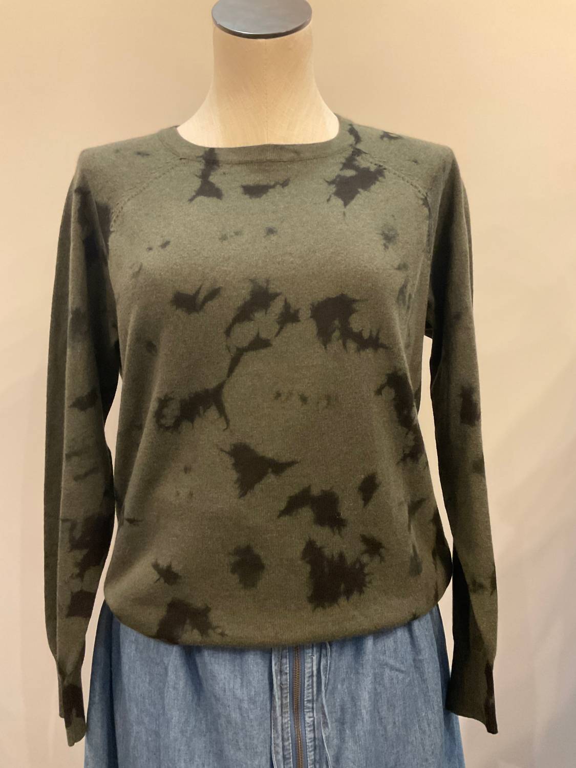 J. Society - Women's Tie Dye Crew Sweater