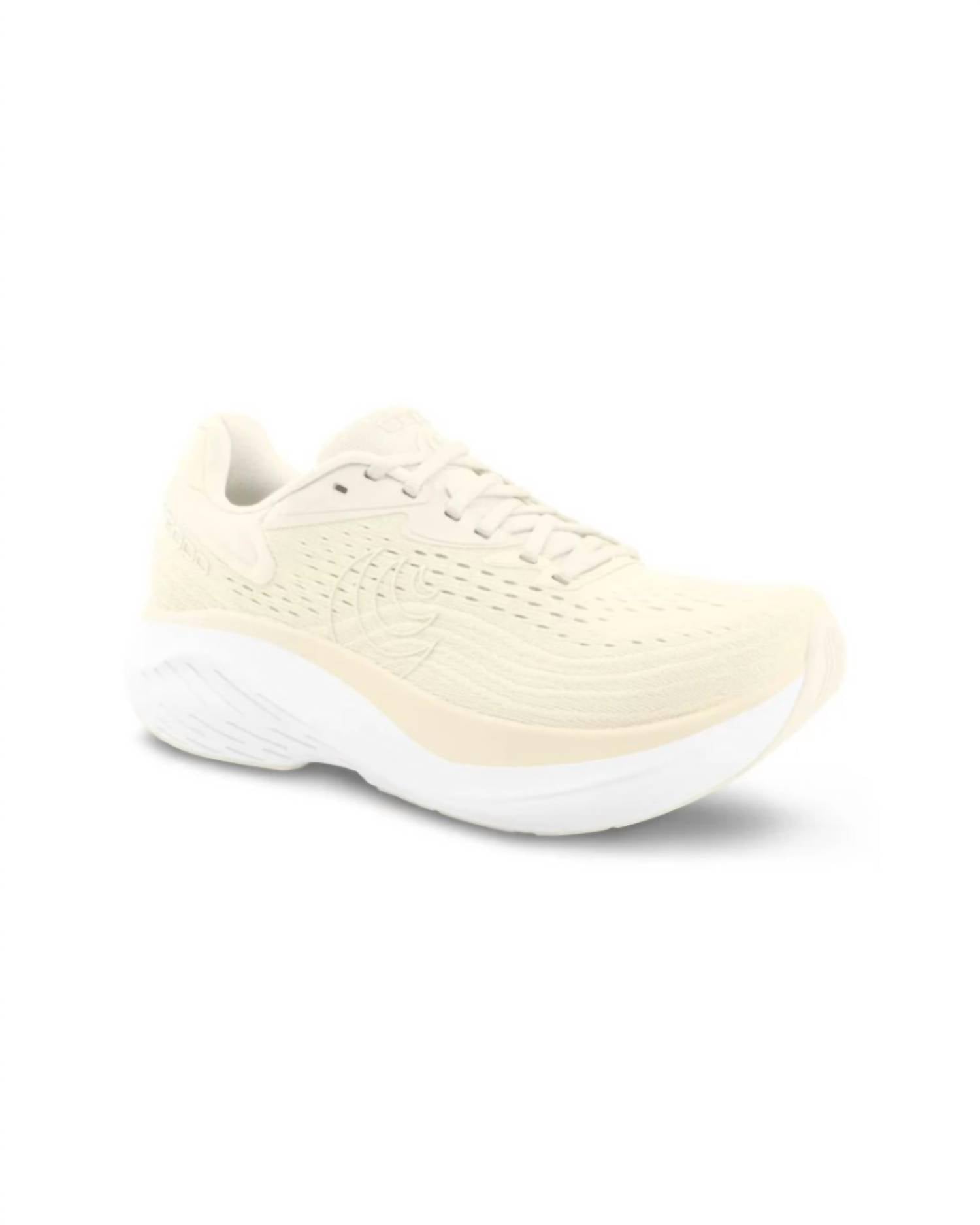 Topo Athletic Women's Atmos 2 Running Shoes in cream white - women's shoe