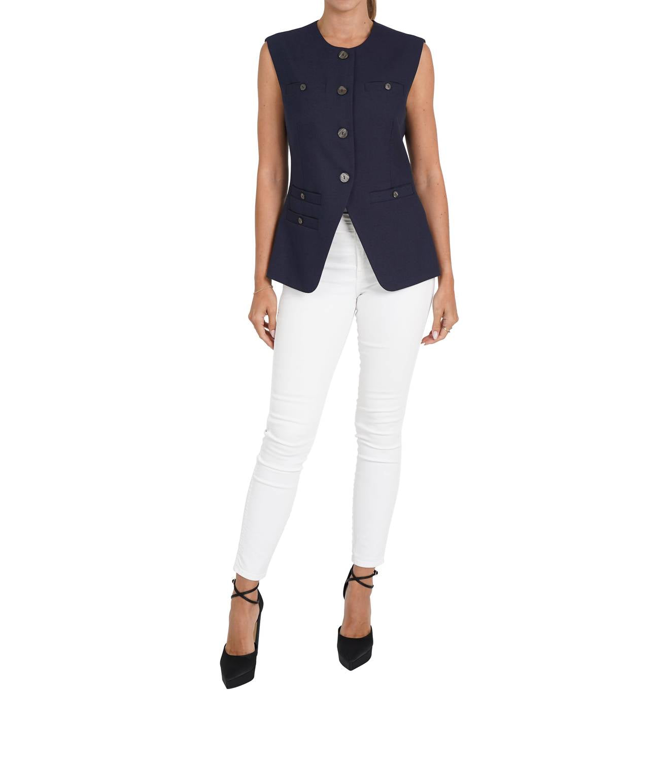 Love Token - Hailey Woven Vest