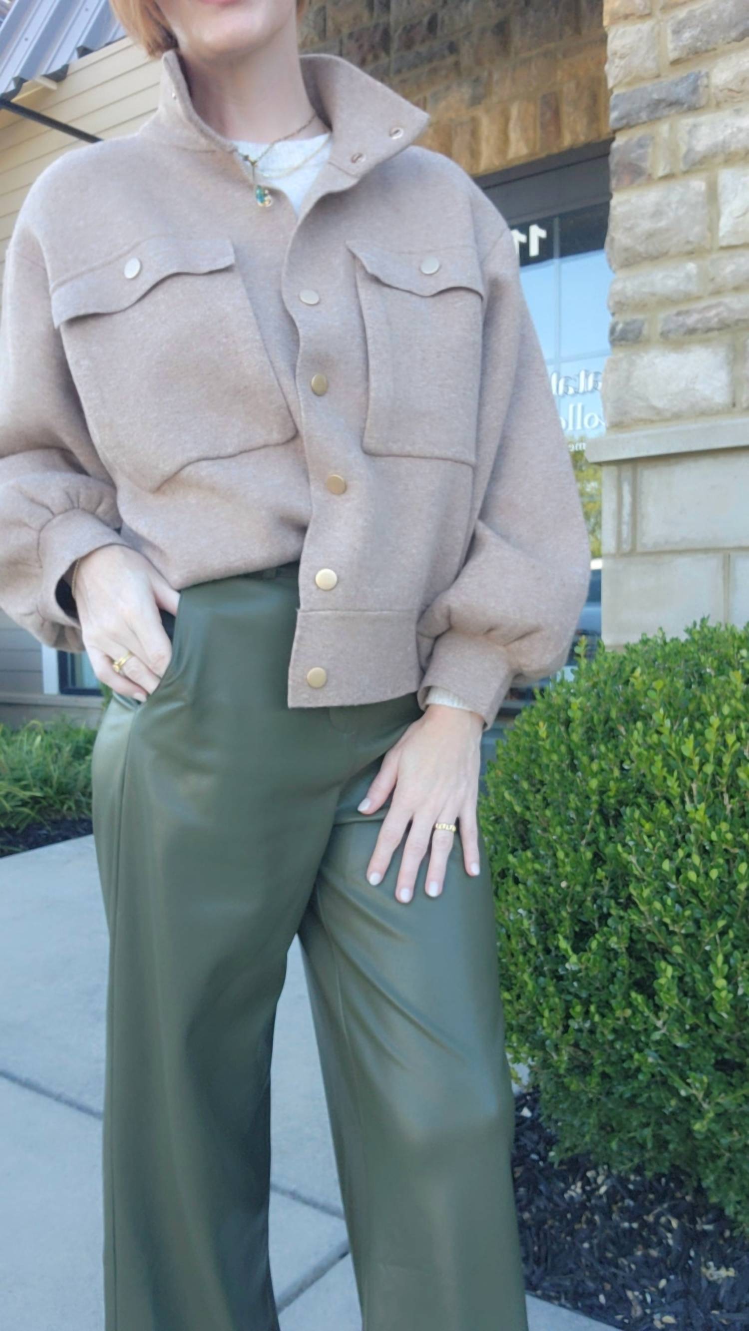 Sage The Label - New Era Wide Leg Faux Pants