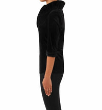 Gretchen Scott - Ruffle Neck Top