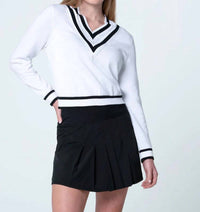 Lucky In Love - Victory V-neck Sweater
