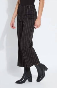 Lysse - Isabel Pinstripe Ponte Wide Leg Pants