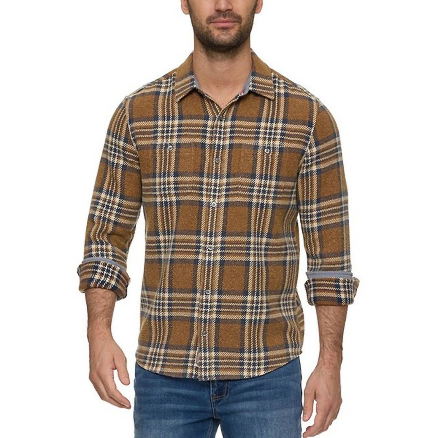 Flags & Anthem - Seabrook Clay Flannel Shirt