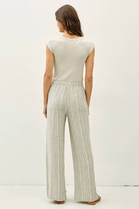 Be Cool - Striped Wide Leg Pants