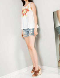 Thml - Embroidered Knit Tank