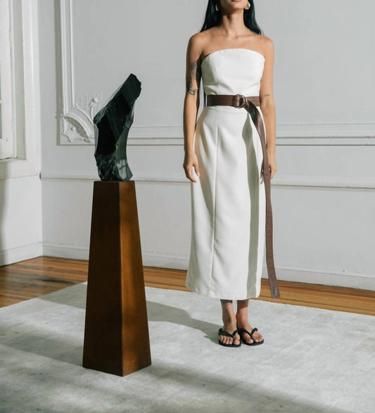 Sloan - Corset Midi Dress