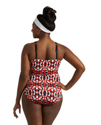 Always For Me - Plus Size Lola Zip Front One Piece Swimsuit