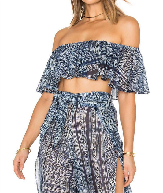 Soah - Women's Maya Ruffle Off Shoulder Top