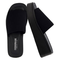 Cushionaire - Women's Pim Wedge Chunky Sandal