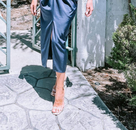 Fate - Twist Waist Midi Skirt