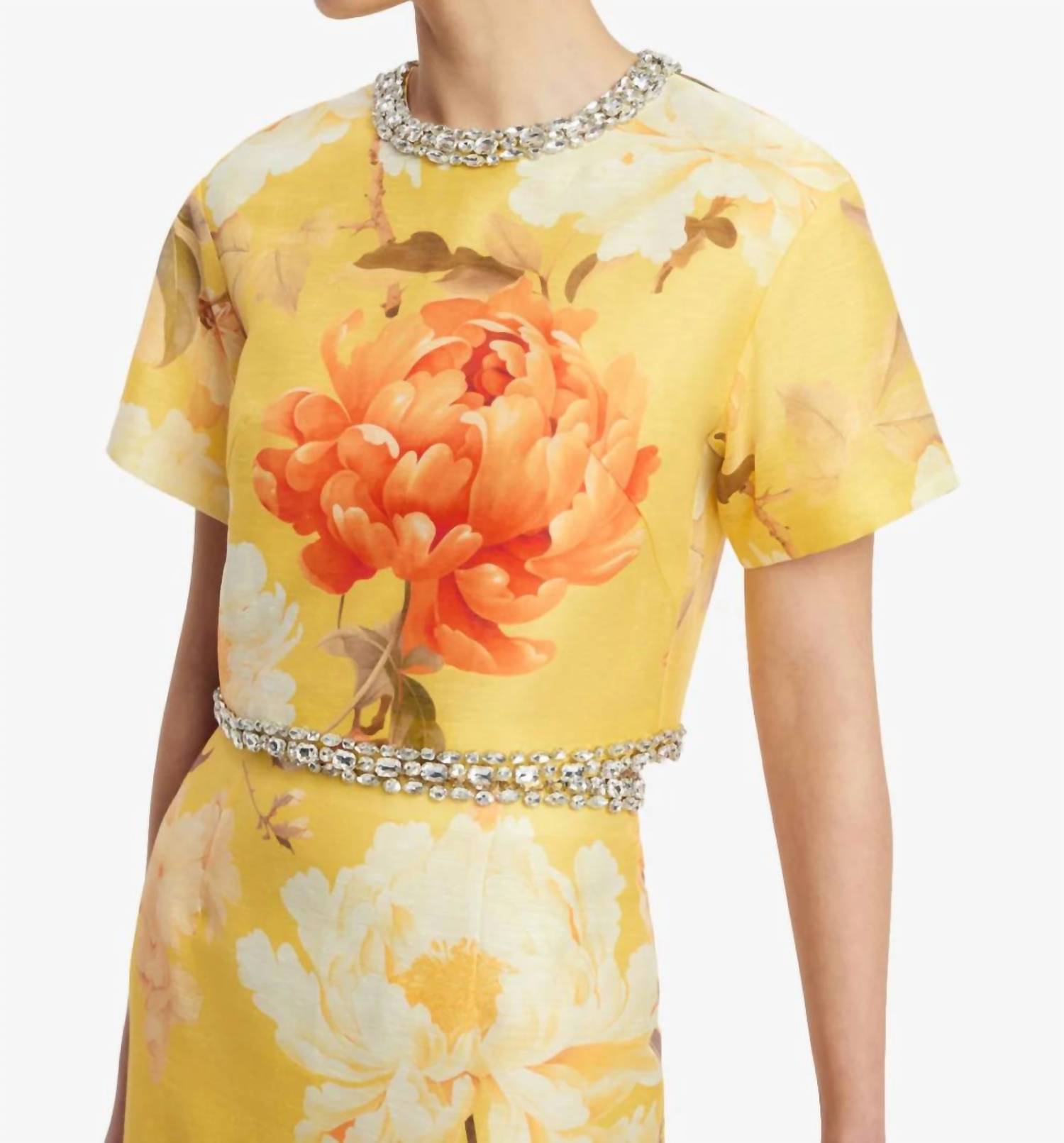 Leo Lin - Kyra Embellished Maxi Skirt