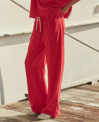 The Great. - Micro Terry Horseshoe Sweat Pant