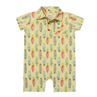 Me & Henry - Boy's Molokai Romper
