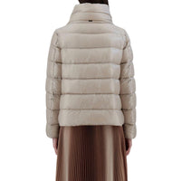 Herno Ultralight Nylon Cape Jacket in chantilly - women's jacket - view 4