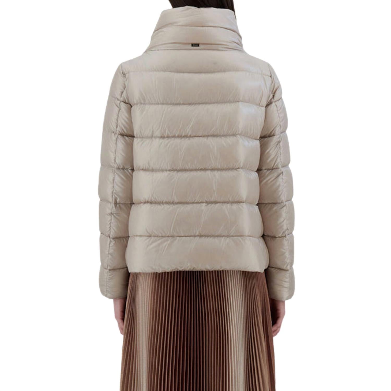 Herno Ultralight Nylon Cape Jacket in chantilly - women's jacket - view 4