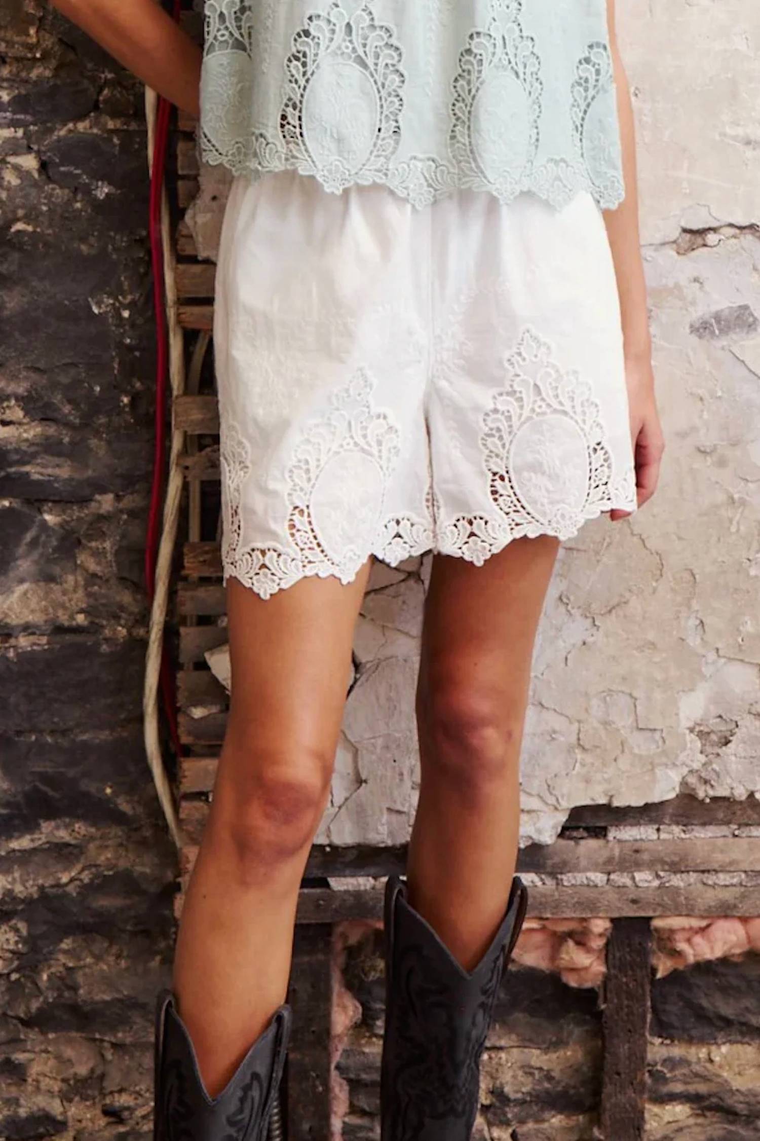Melissa Nepton - Toro Lace Shorts