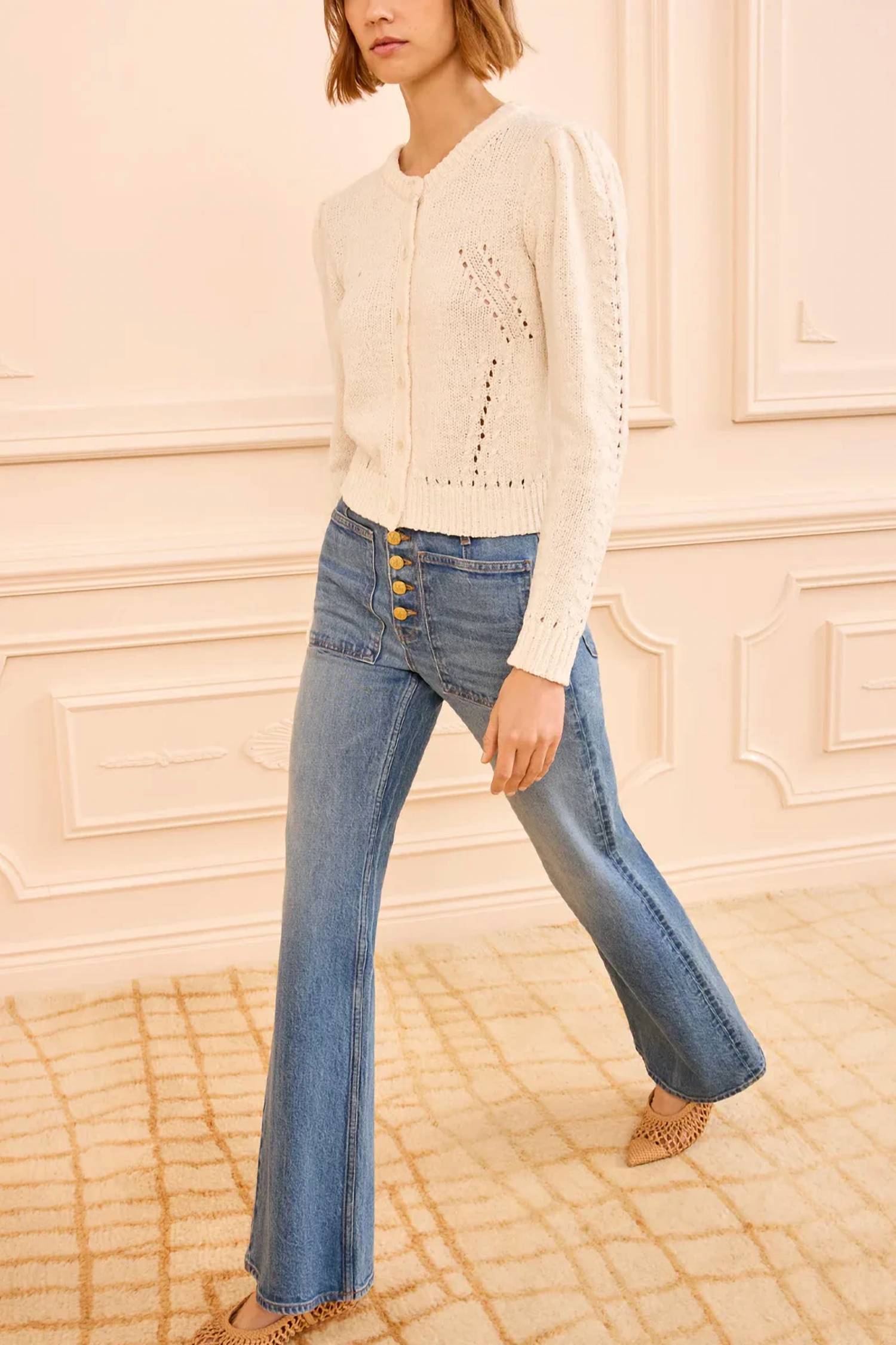 Ulla Johnson - Delphina Long Sleeve Cardigan