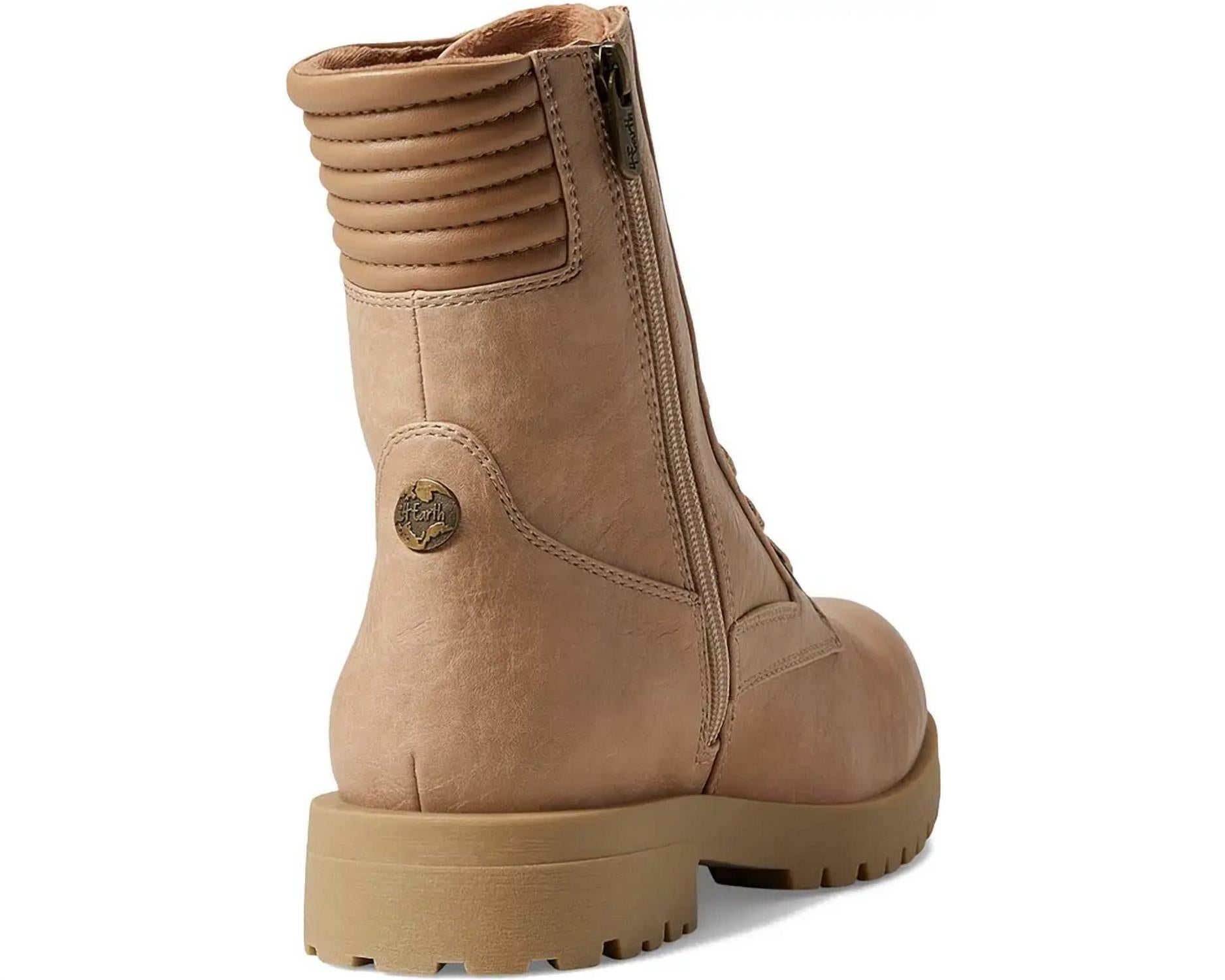BLOWFISH Women's Athena Lace-up Boot in beige - women's shoe - view 4