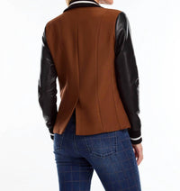 Fdj - Mixed Media Blazer