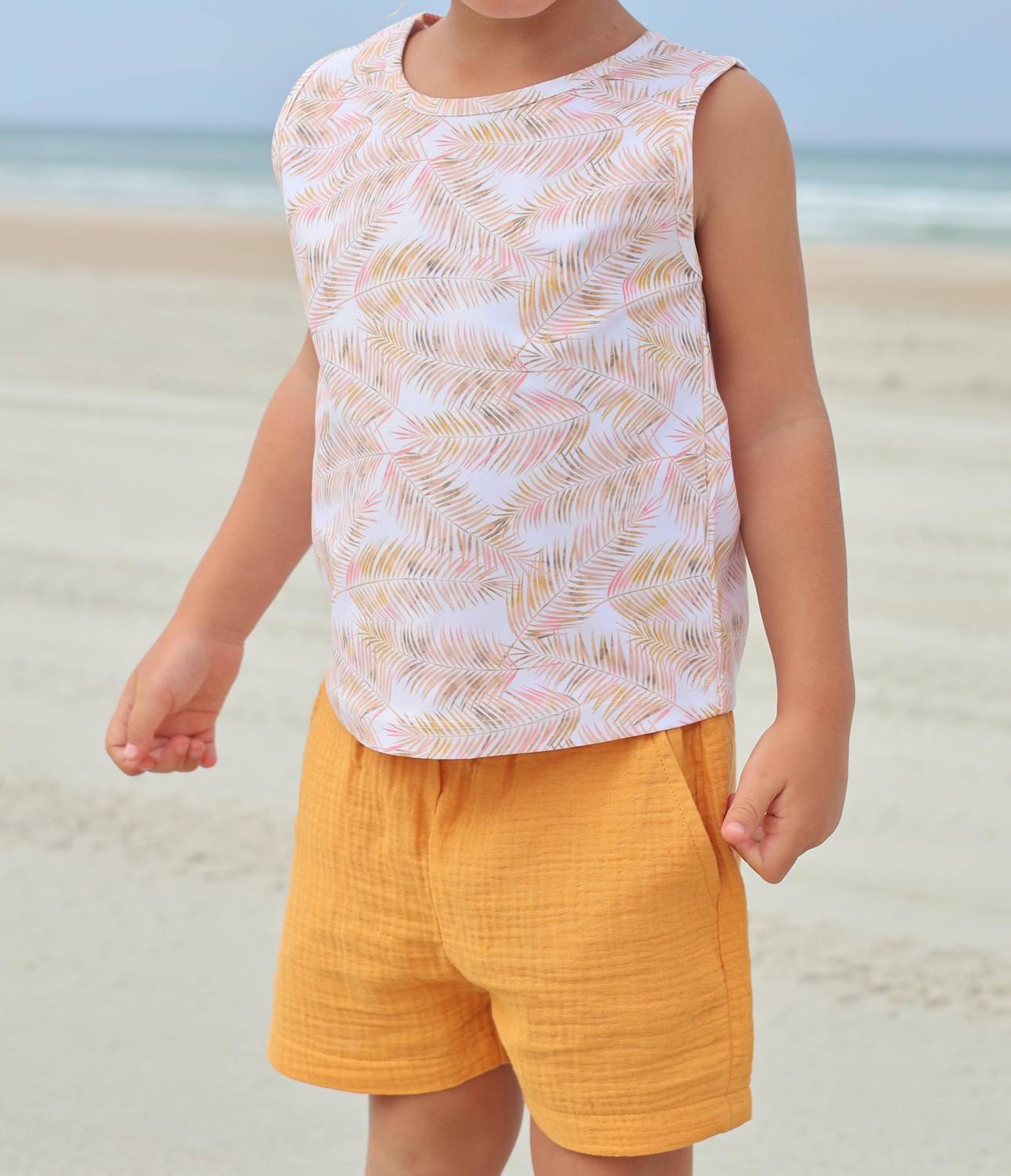 Remington Road - Kids' Gauzy Pull-on Short