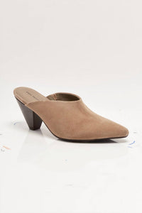 Free People Women's Stellar Saddle Mule in beige - women's shoe
