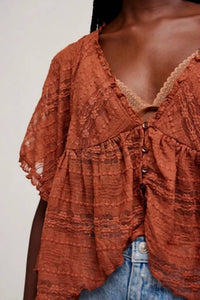 Free People - Lace In Your Dreams Top