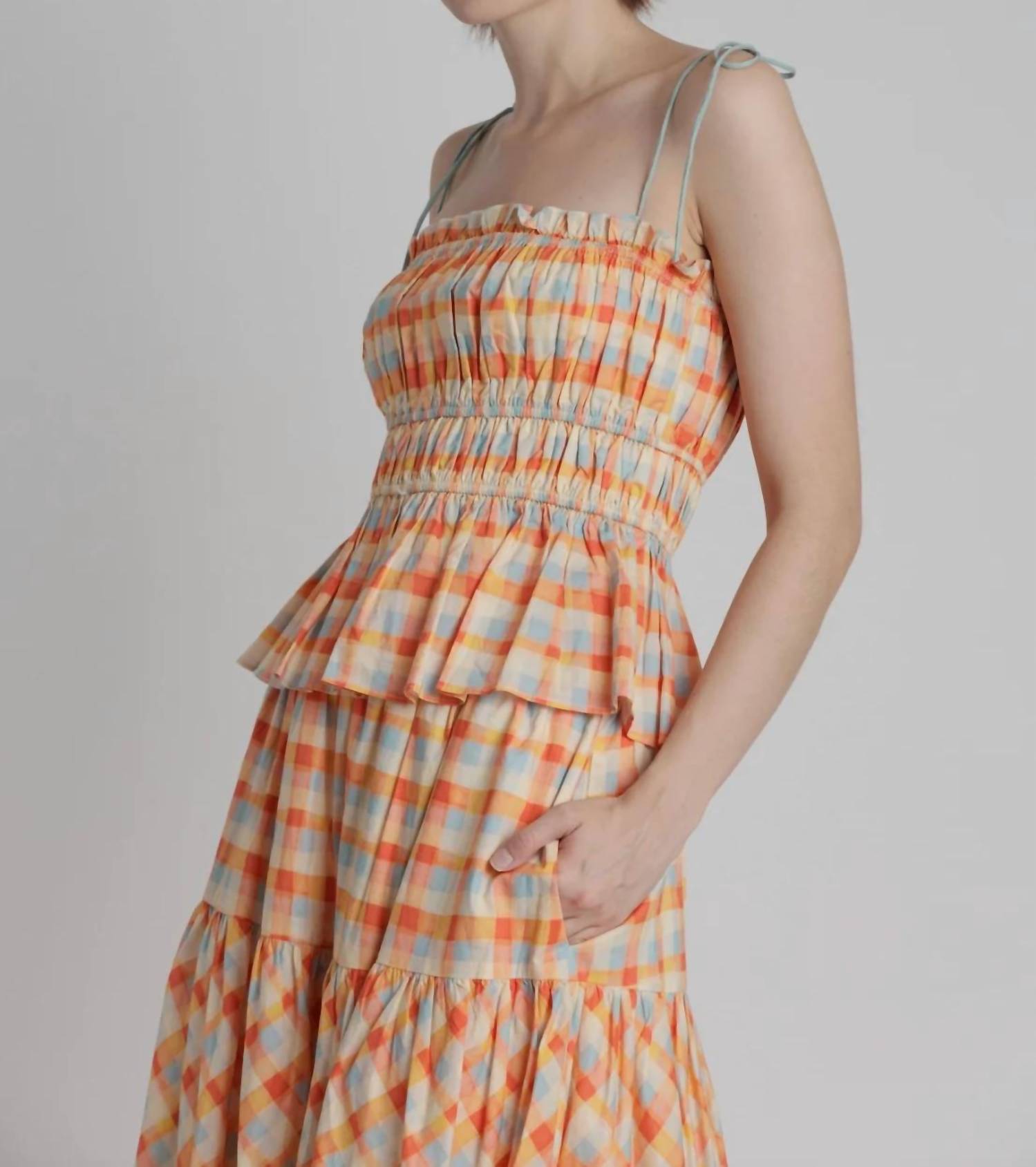 Aureum - Women's Besenia Plaid Top