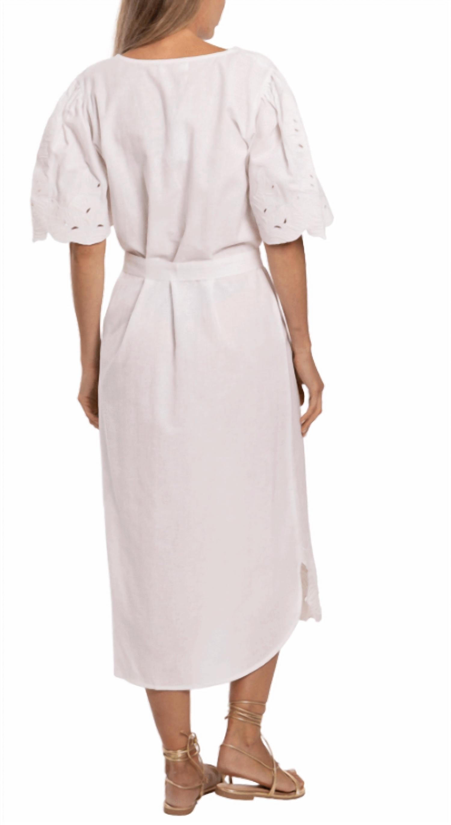 Bindu - Pia Linen Dress
