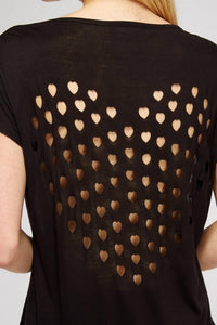 Urban X - Laser Cut Heart Top