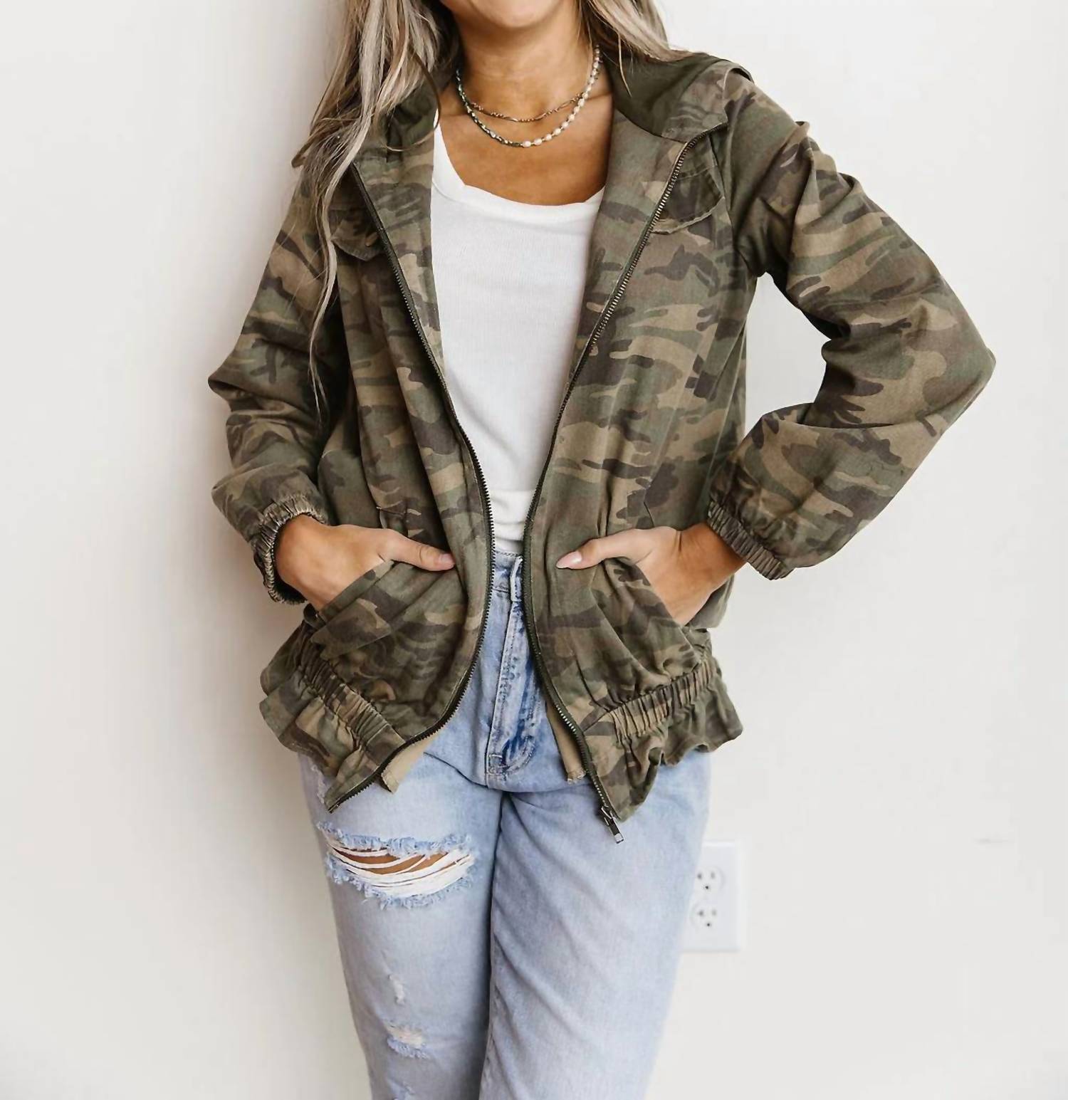 Ampersand Ave - Camo Jacket