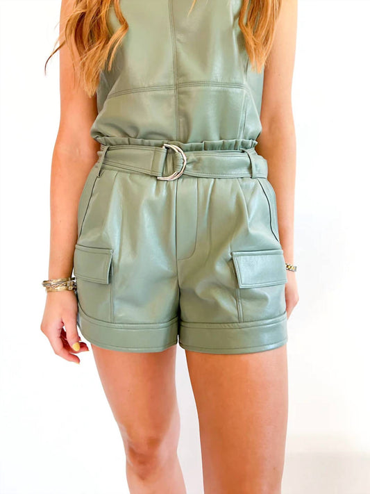 Melissa Nepton - Parker Leather Shorts