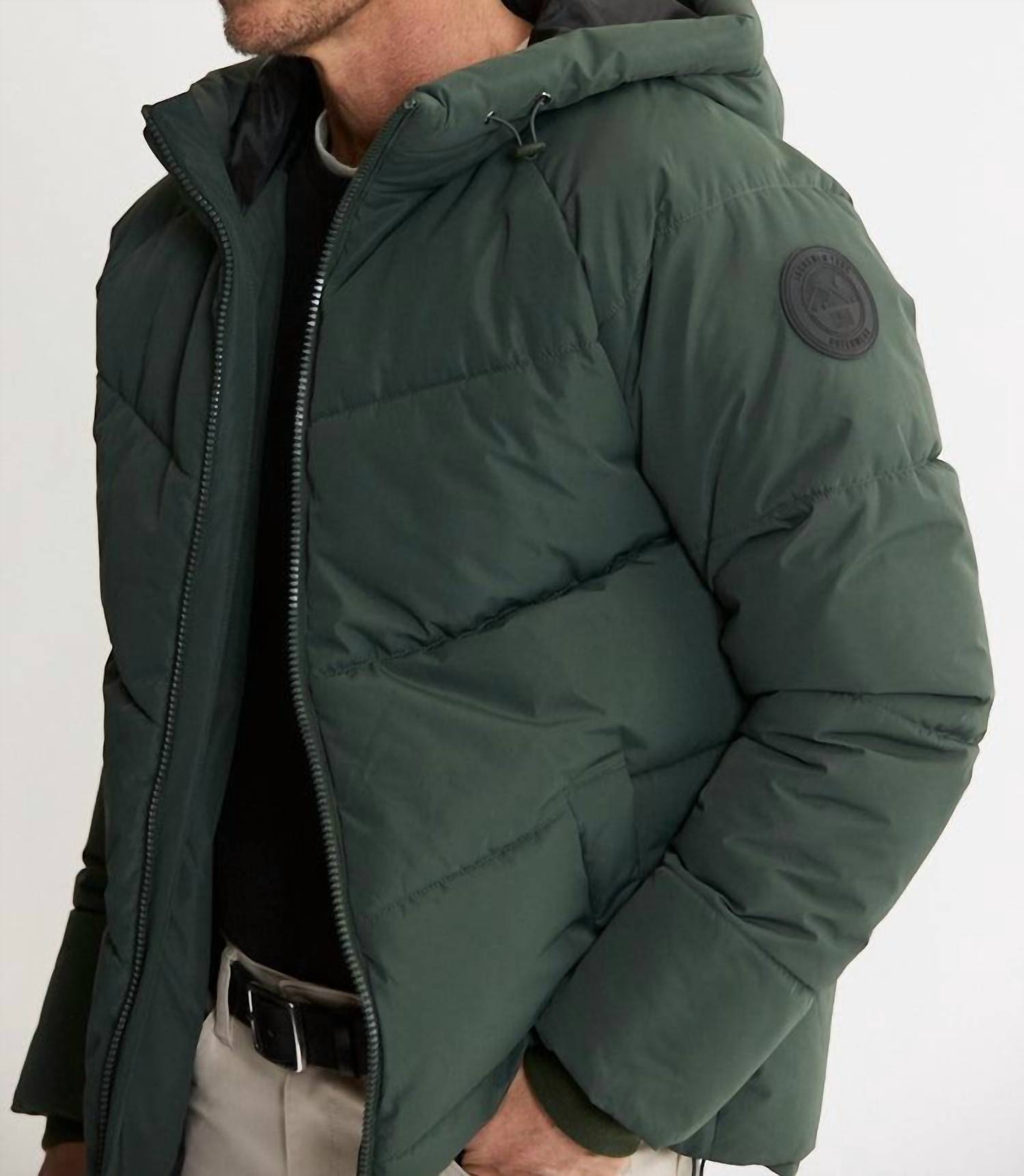 Jachs New York - Quilted Hooded Long Sleeve Puffer Jacket