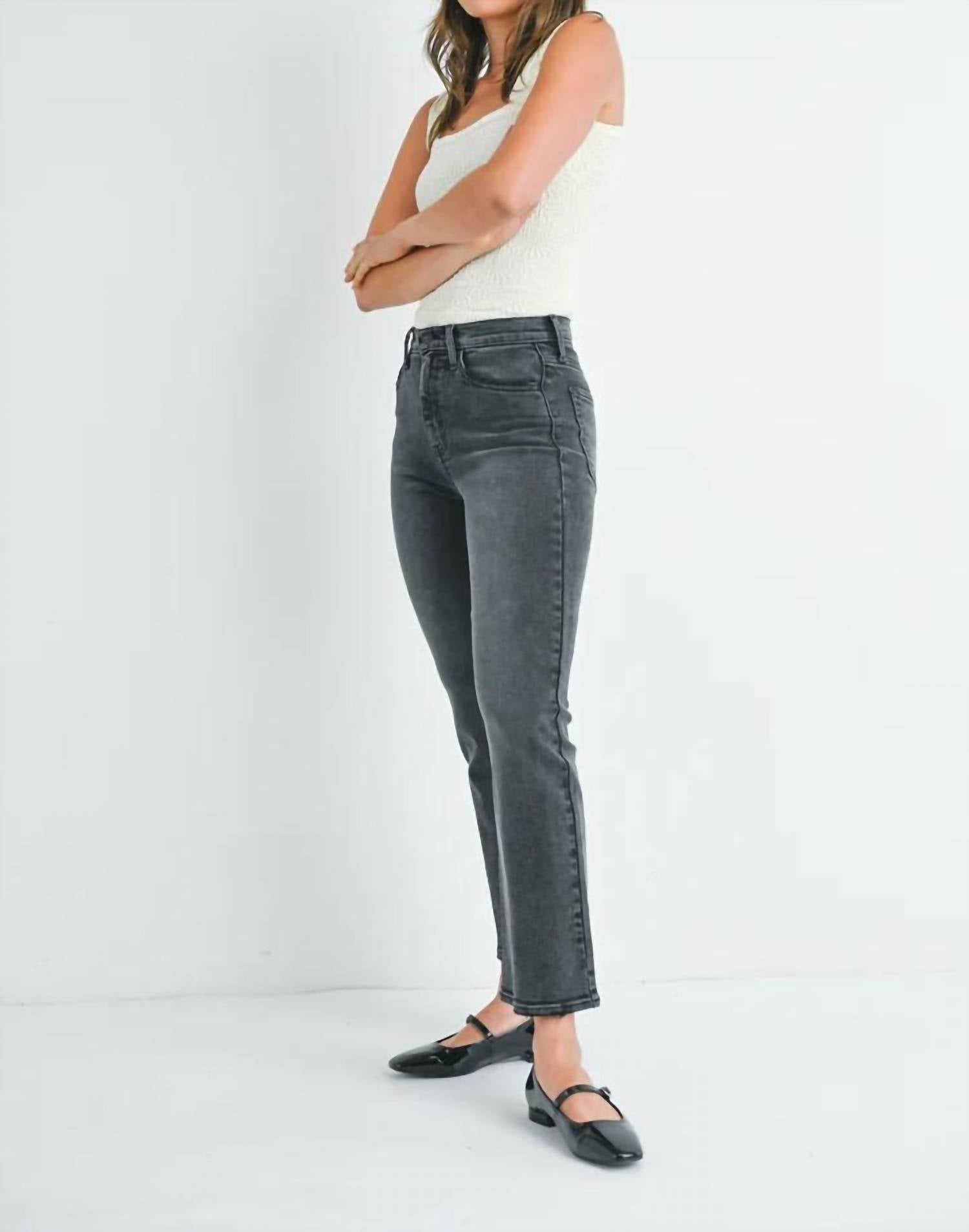 Just Black Denim - High Rise Stretch Jeans
