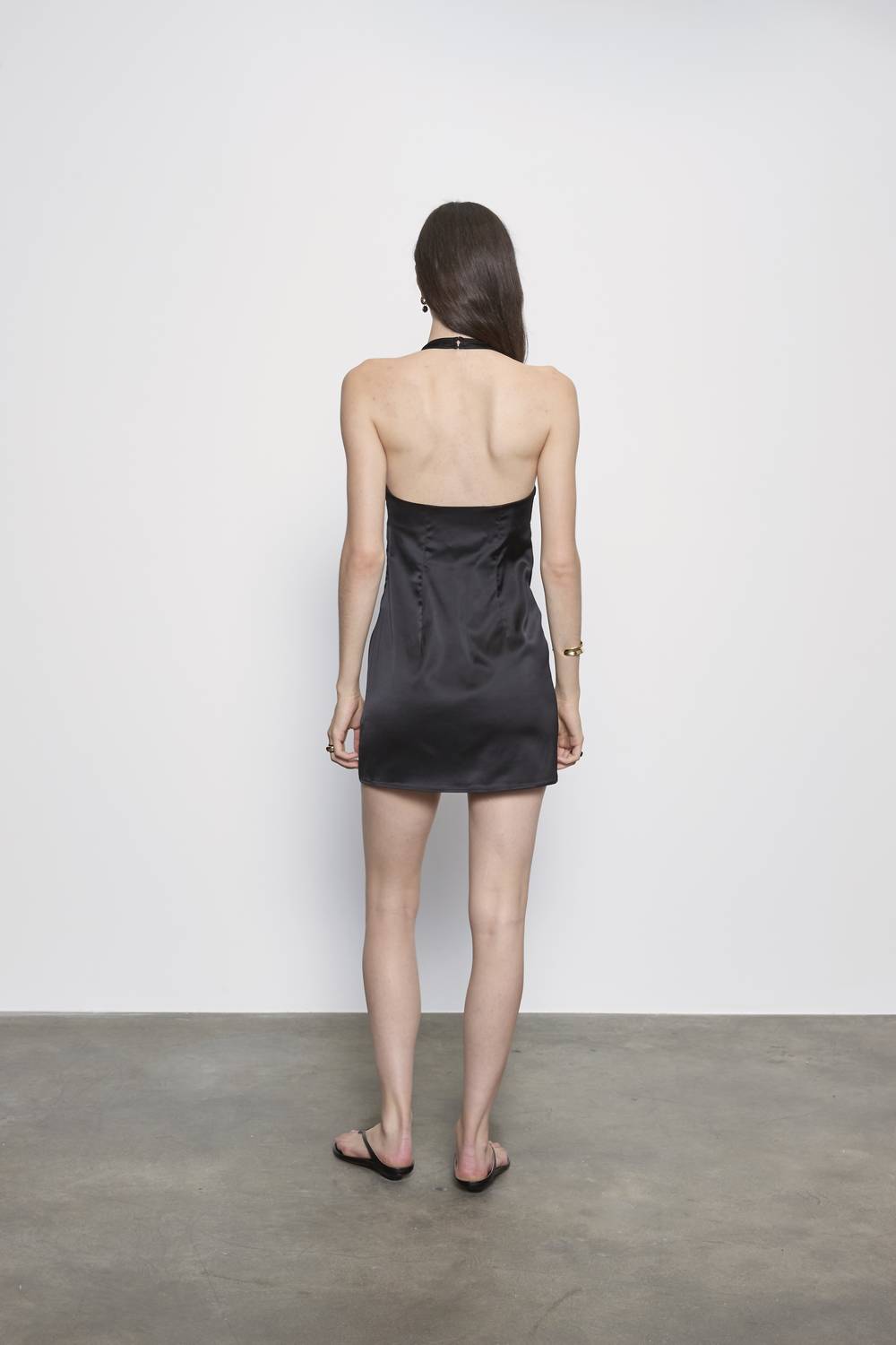 Enza Costa - LUSTRE MINI HALTER DRESS