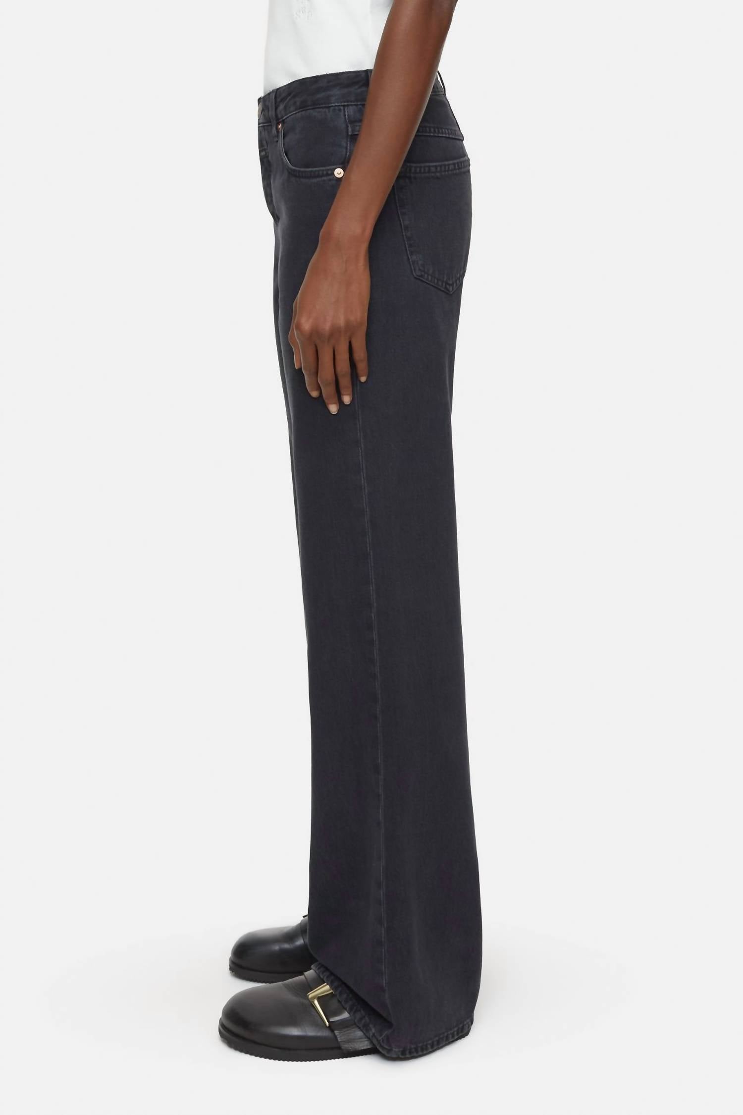 CLOSED Gillian Slim Fit Jean in dark grey - women's jeans - alternate view
