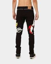 Lifted Anchors - MEN'S BOULEVARD PUFF PRINT DENIM PANT