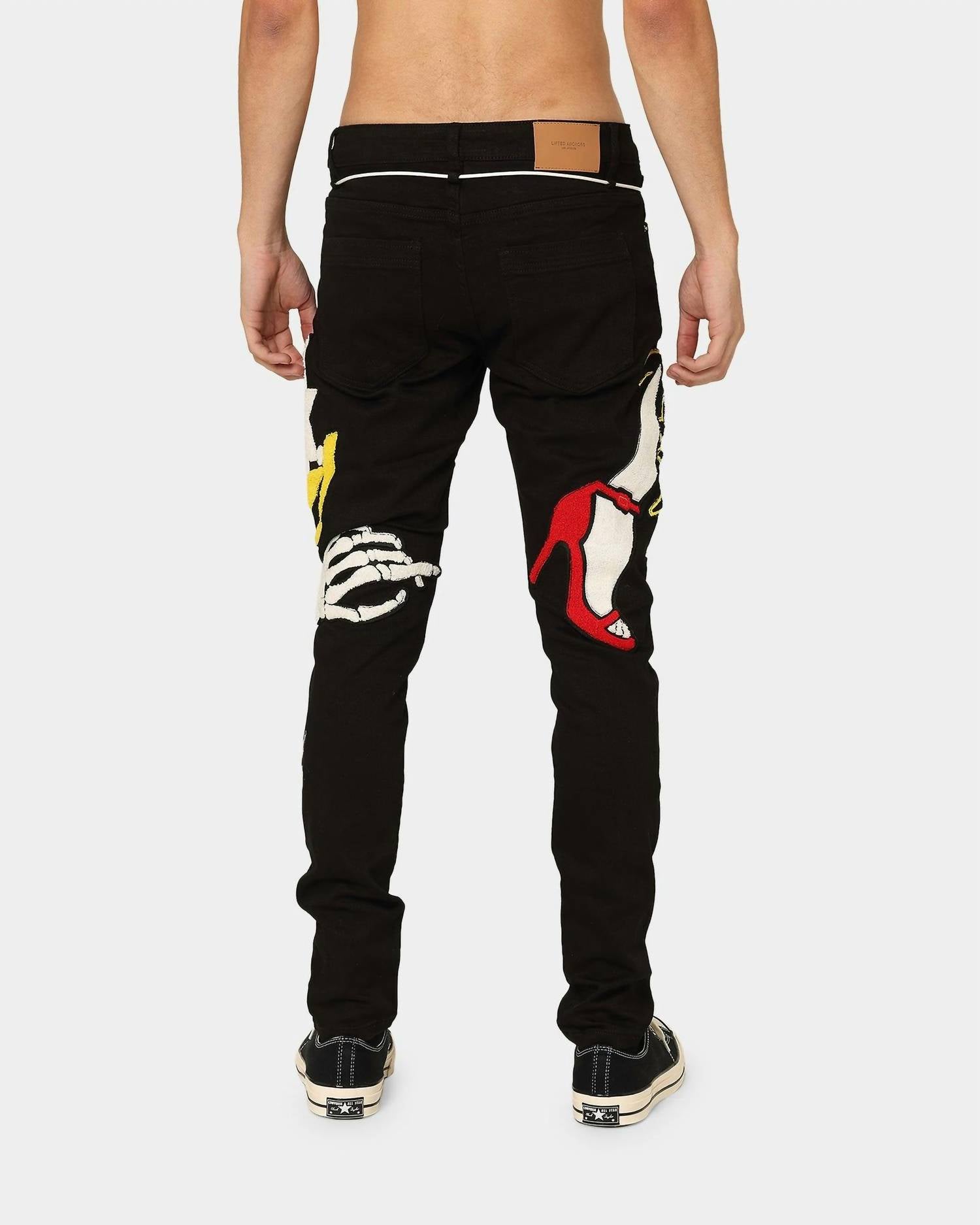 Lifted Anchors - MEN'S BOULEVARD PUFF PRINT DENIM PANT