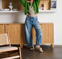 Free People - Good Luck Mid Rise Barrel Jeans