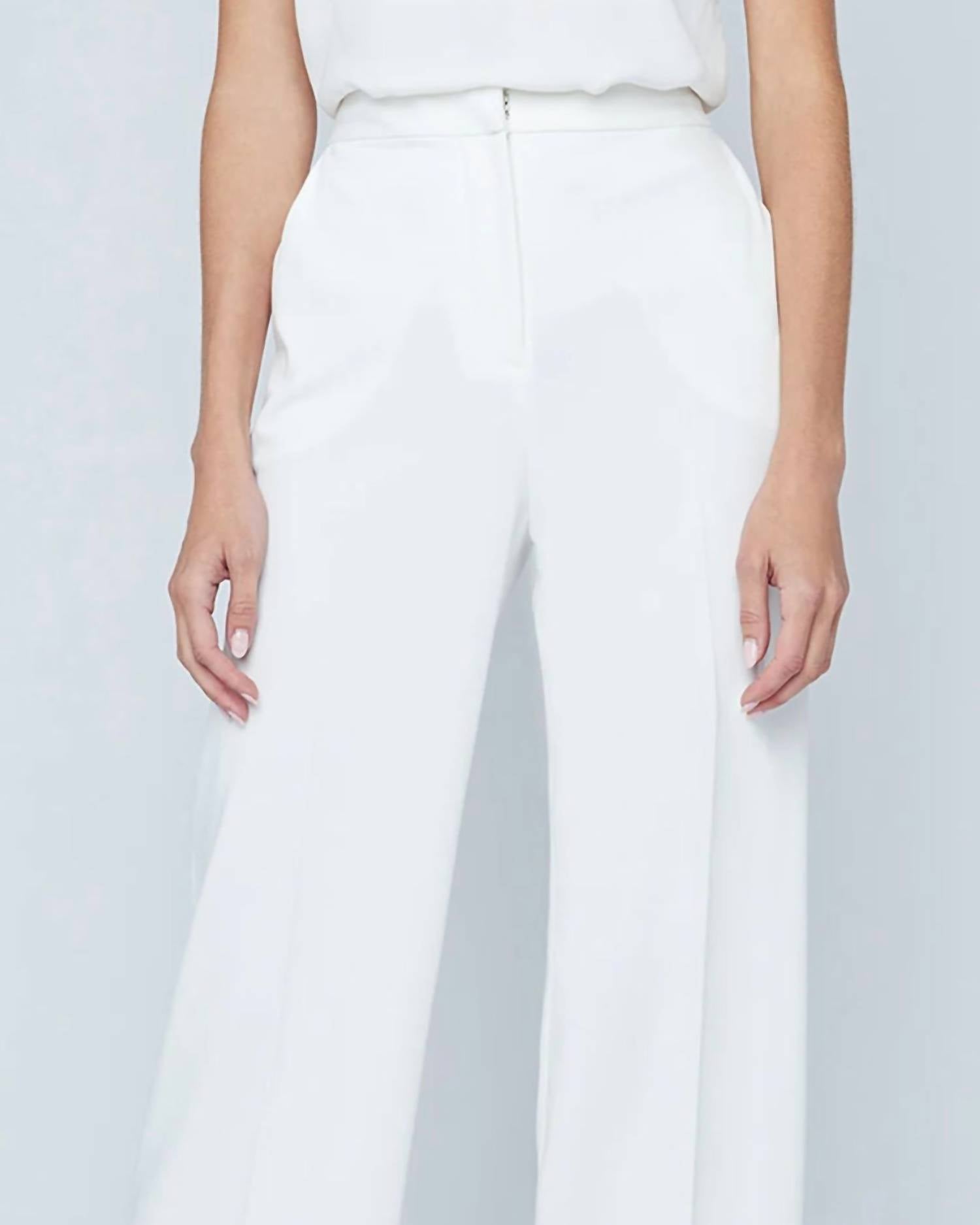 L'Agence - Women's Livvy Straight Leg Trouser