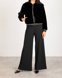 LAVENDER BROWN Shelby Jacket in black - women's jacket