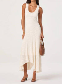 Astr - Freida Lace Asymmetrical Hem Dress